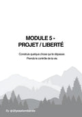 MODULE 5 - PROJET / LIBERTÉ