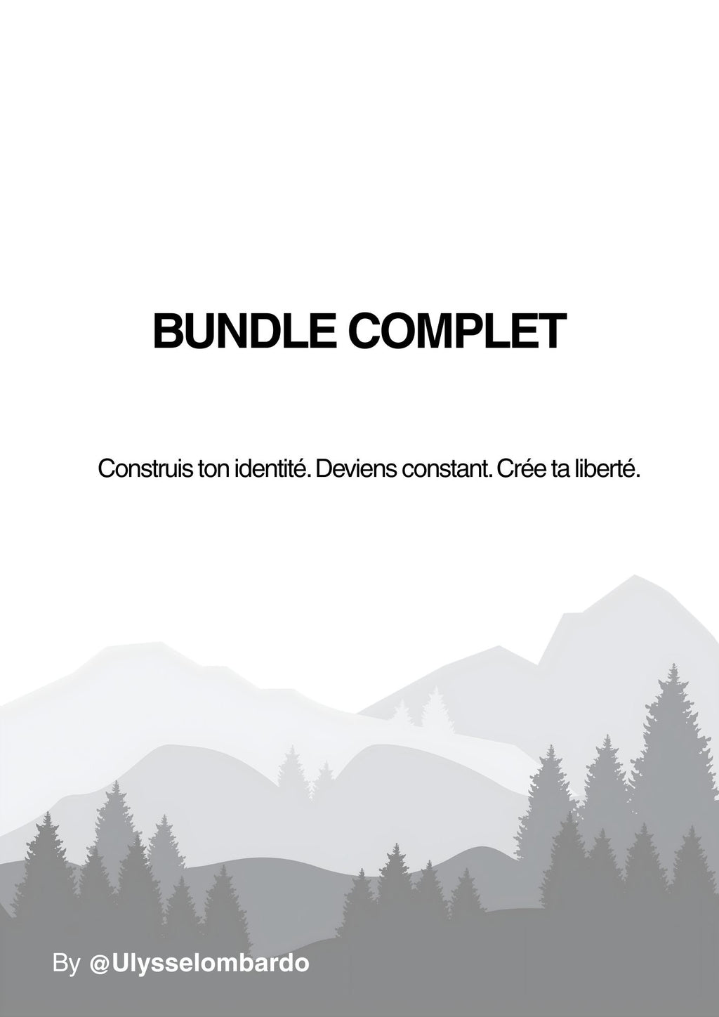 BUNDLE - Les 5 modules (Transformation complète)