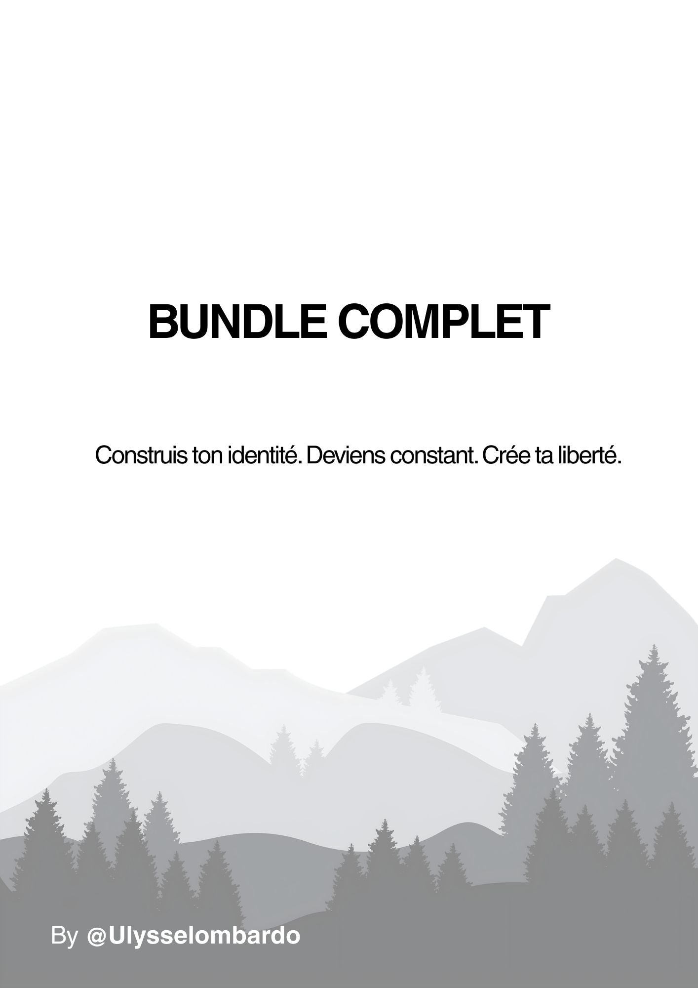 BUNDLE - Les 5 modules (Transformation complète)