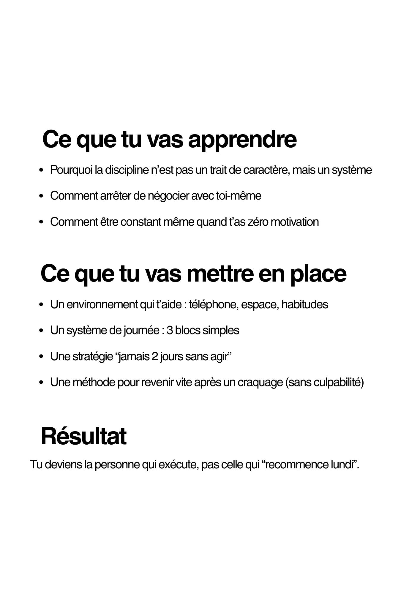 MODULE 2 - DISCIPLINE